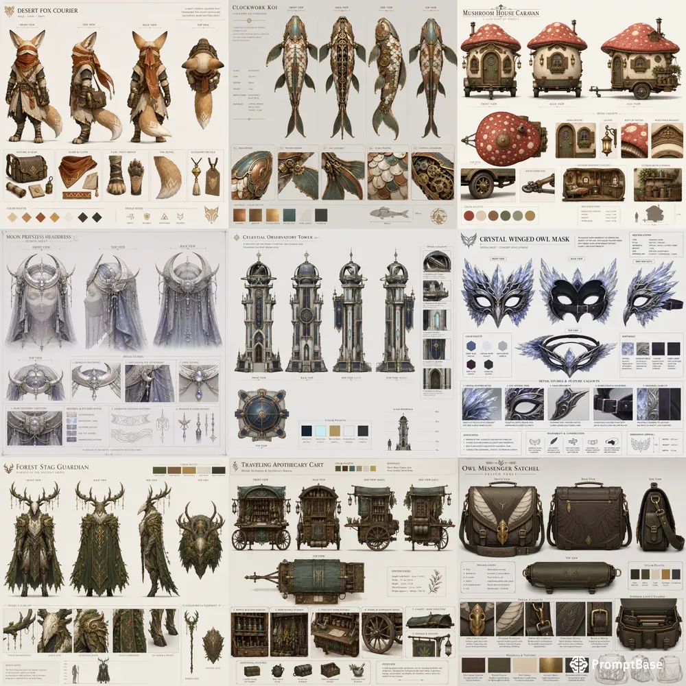 Multiview Concept Designs