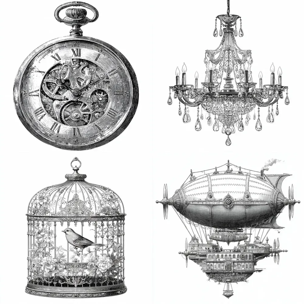 Precision Monochromatic Lineart Systems