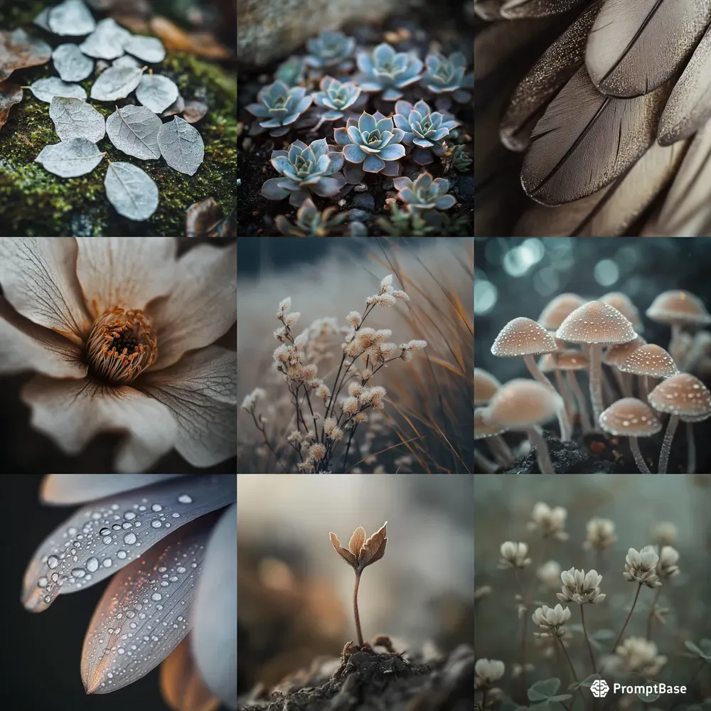Nature Subtle Details Macro Photographs