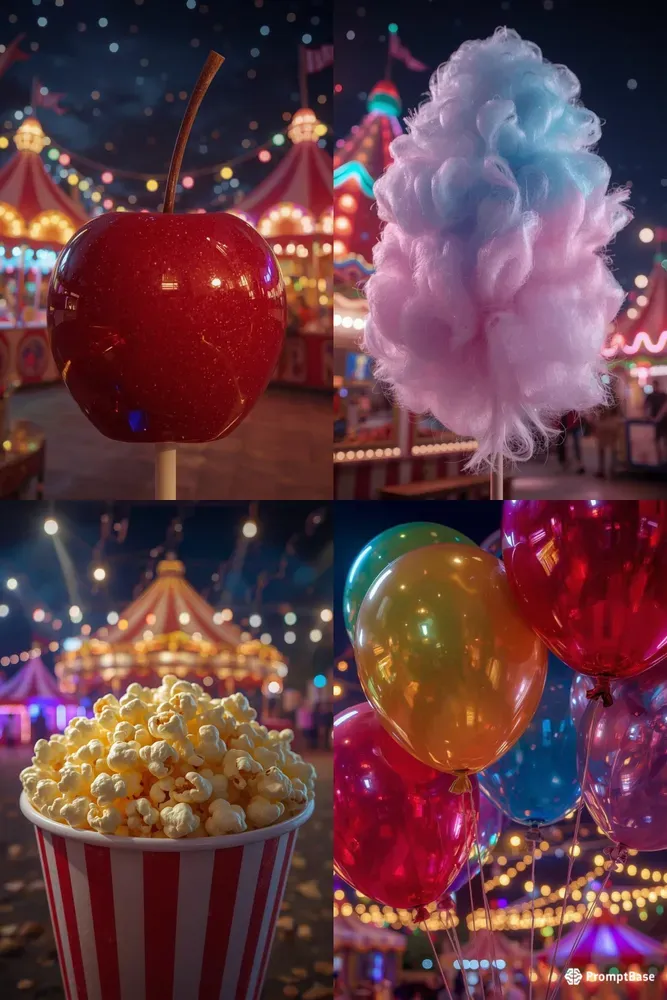 Ultrarealistic Circus Food