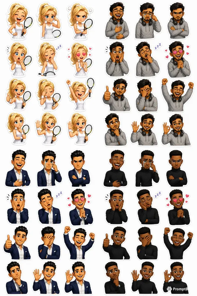 Personalized Sticker Packs