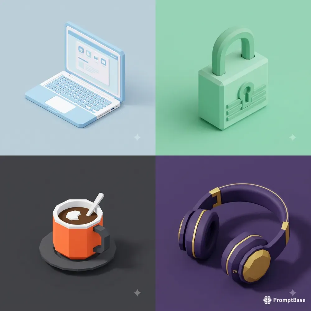 Flat Icon Design Generator For UI UX