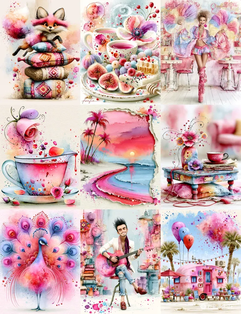 Boho Lounge Glamour Junk Journals