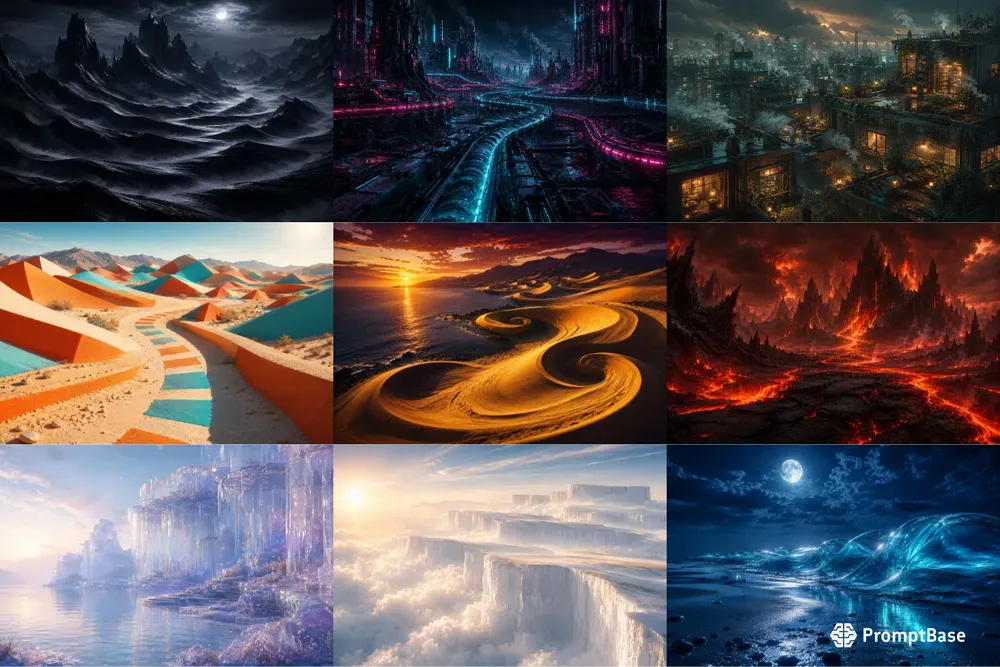 Soundwave Landscape Generator
