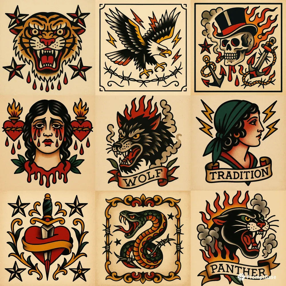 American Tattoo Chatgpt Imgs