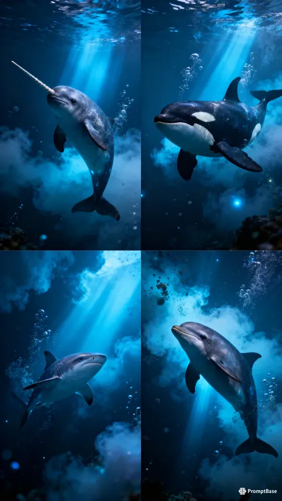 High Depth Sea Life