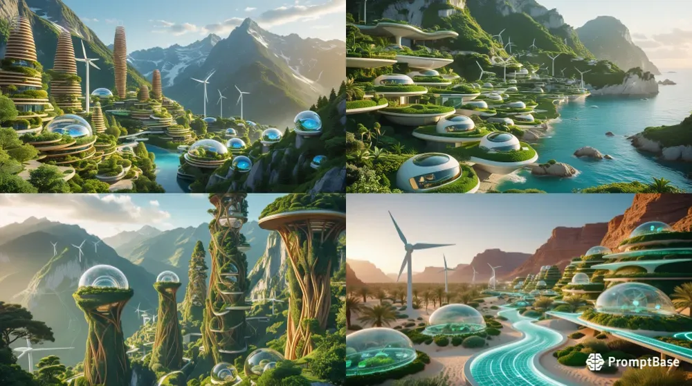 Ecofuturistic Habitat Generator