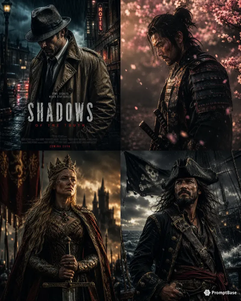 Dramatic Cinematic Portraits