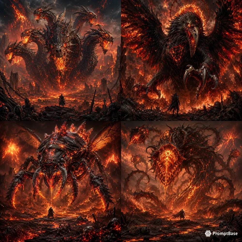 Infernal Titan Monsters
