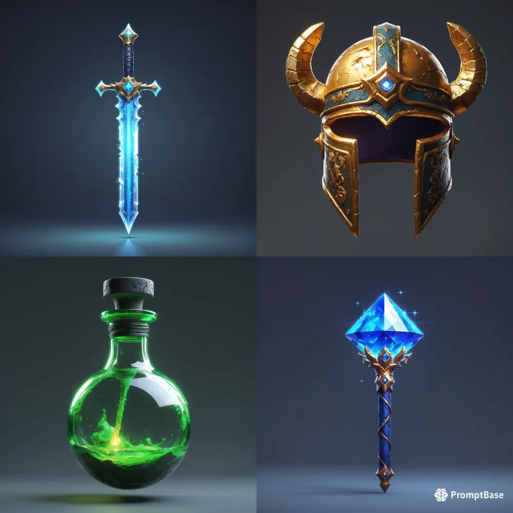 Premium 2D RPG Inventory Icons