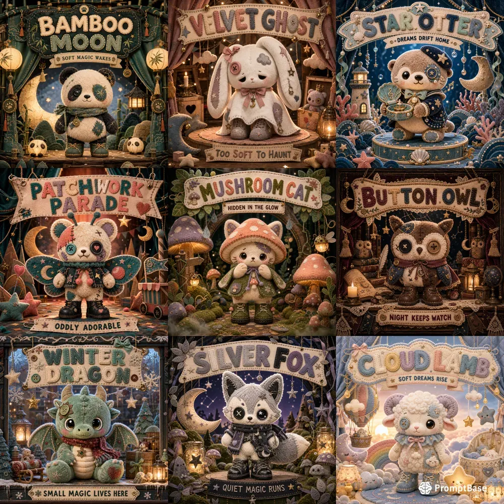 Toycore Plush Mascot Posters