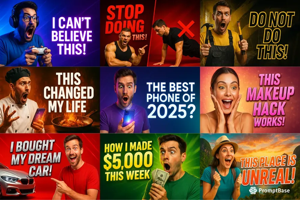 Viral YouTube Thumbnails Creators