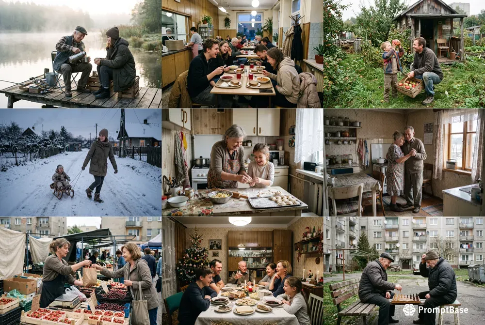 Candid Eastern Europe Daily Life Photos