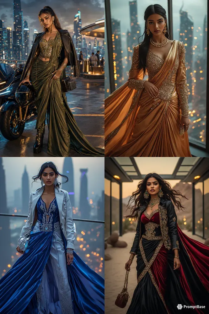 Futuristic Indowestern Coutures