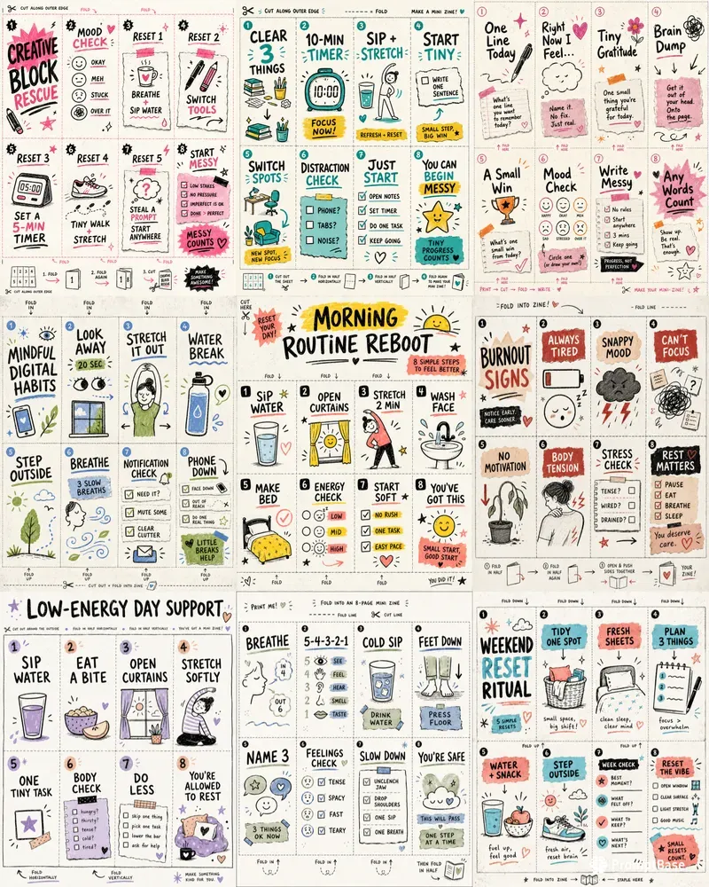Mini Zine Explainers