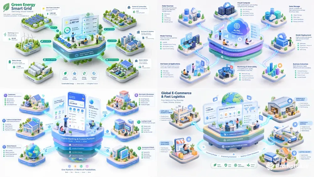3D Isometric Infographics