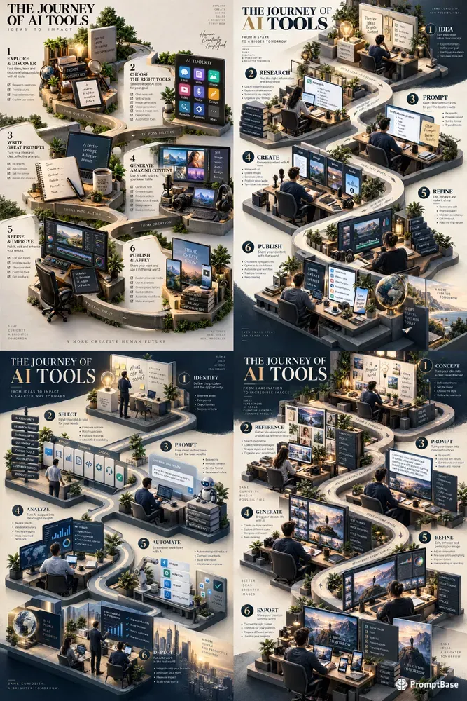 Tools Journeys Premium Editorial Infs