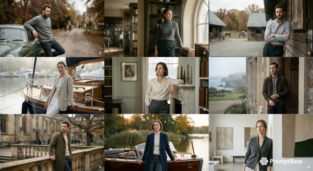 Quiet Luxury Editorial Portraits
