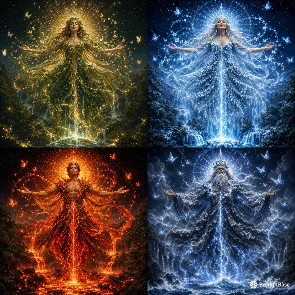 Radiant Nature Deities