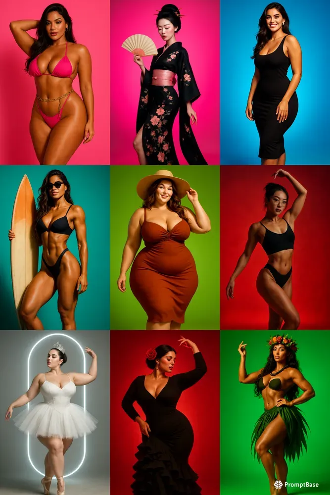 Glamorous Female Portraits