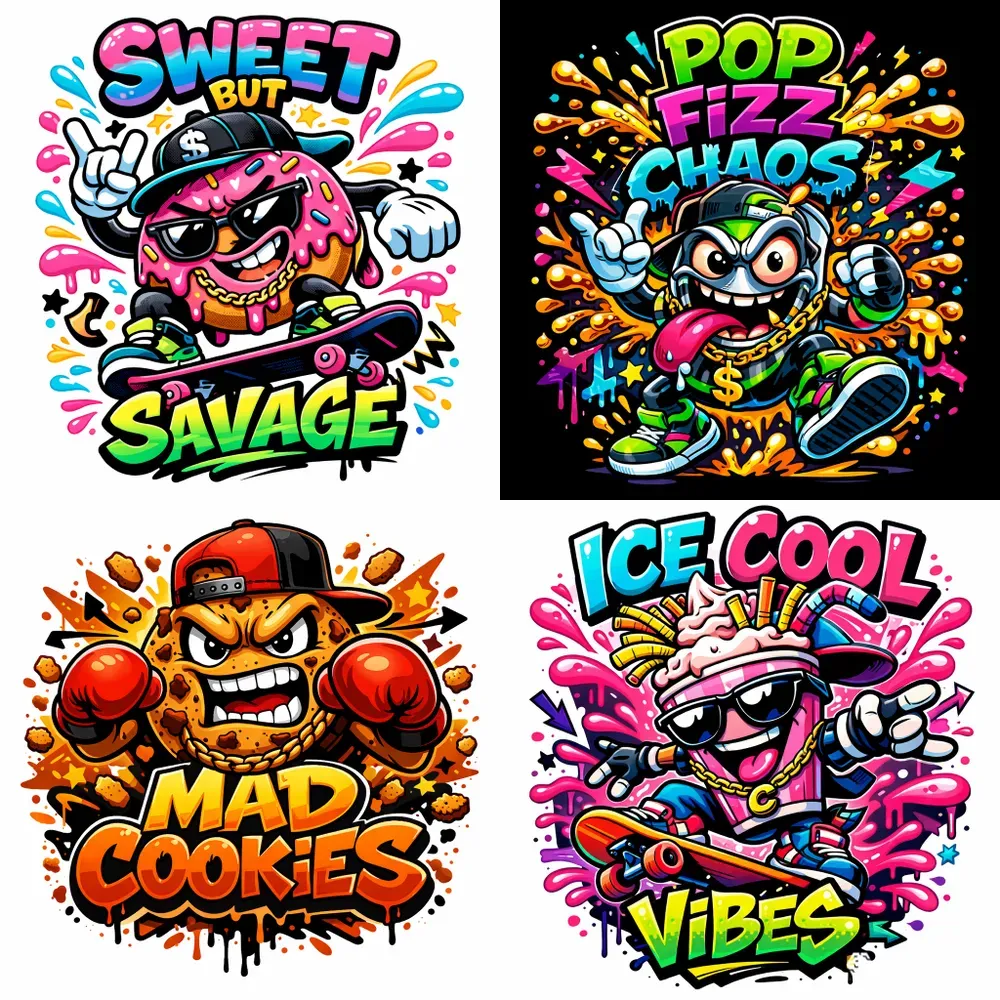 Urban Cartoon Mascot Tshirt Generator