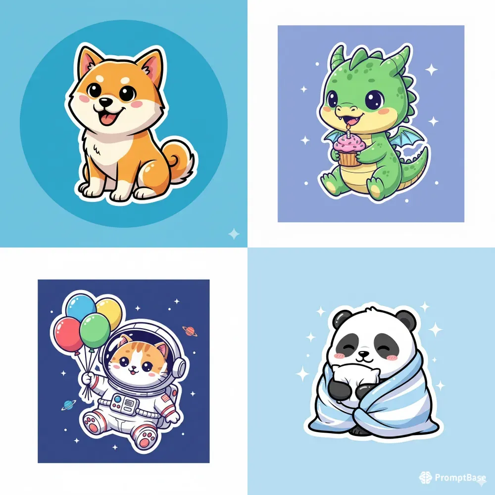 Professional Cute Sticker Generator