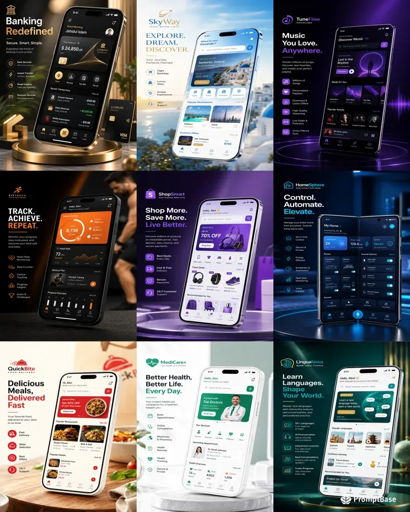 Mobile App Mockup Creators