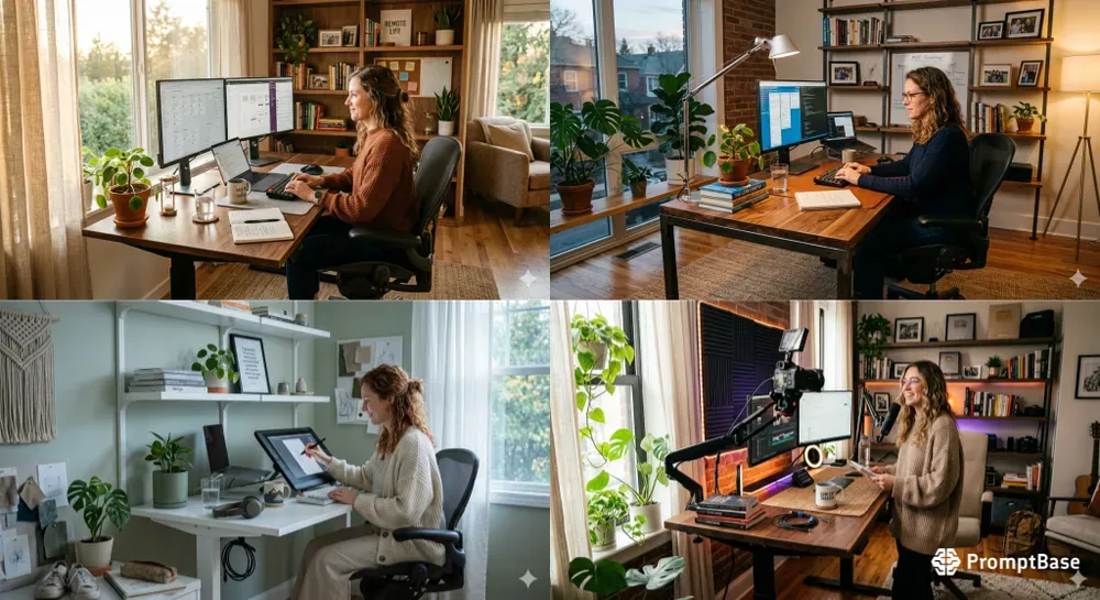 Home Office Scene Generator