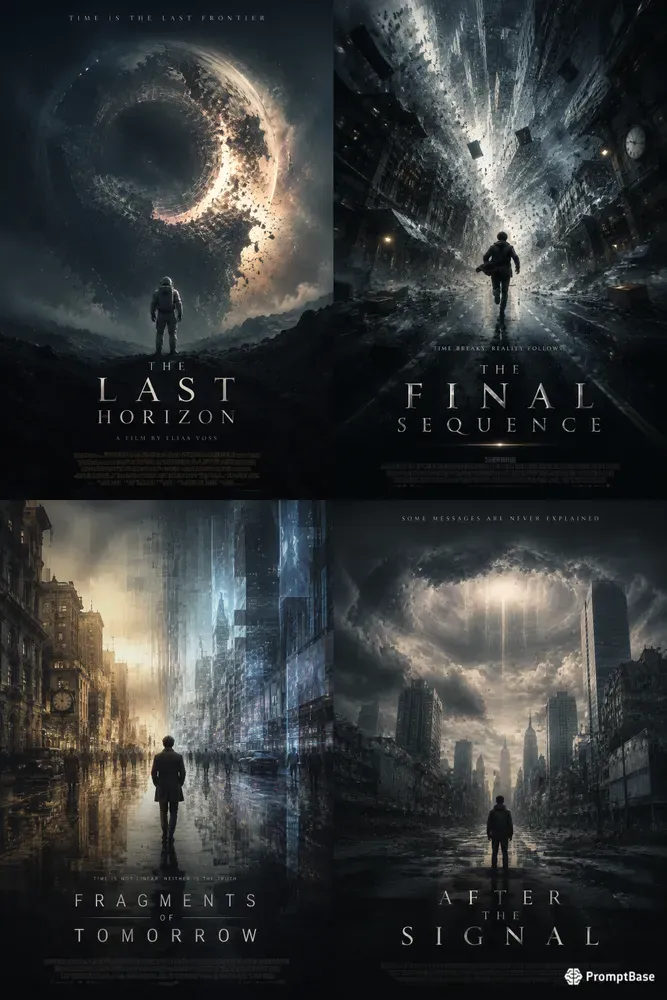 High Concept Movie Poster Designs
