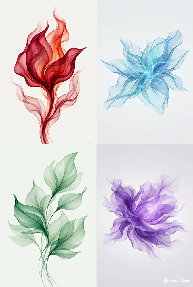 Ethereal Abstract Art Formulas