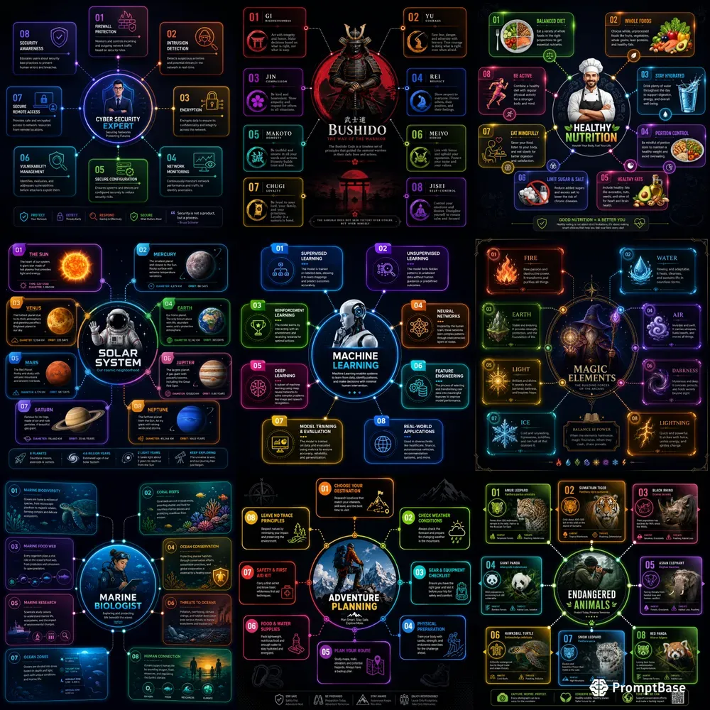 Modern Hub Infographics