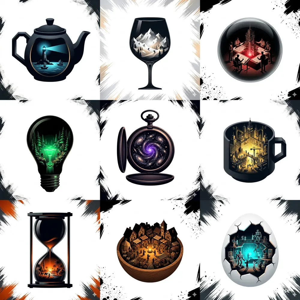 Minimalist Cup World Tshirt Designs