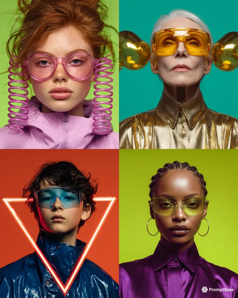 Surreal Sphere Portraits