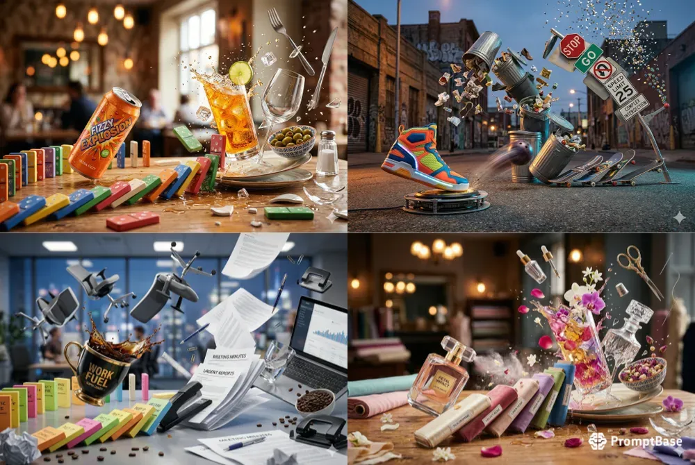 Funny Chain Reaction Photography