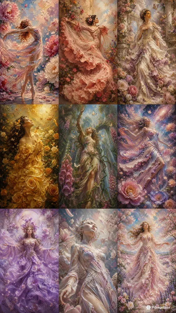 Ethereal Floral Oil Goddesses