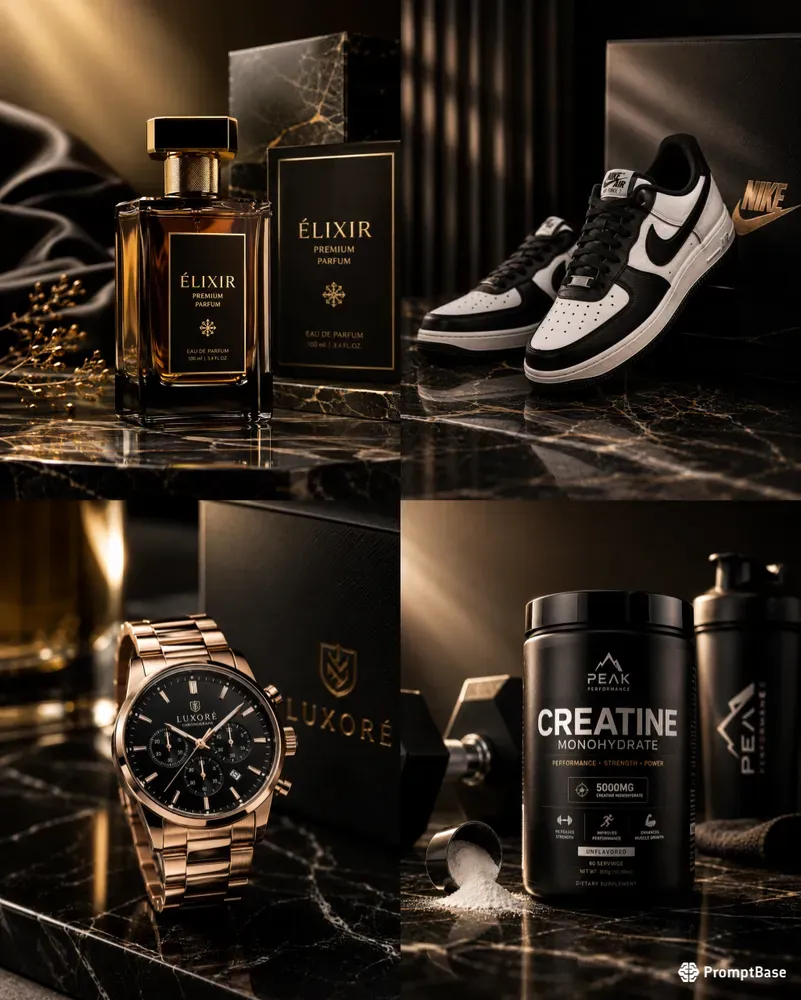 Luxury Product Marketing Photography