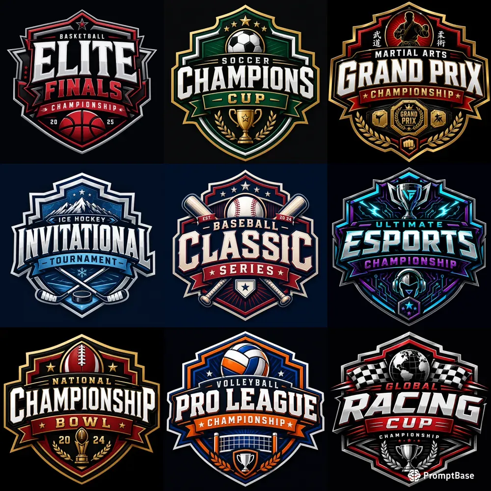 Sports Championship Logos