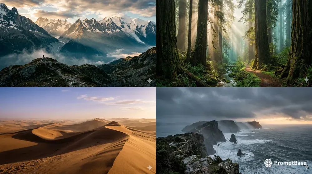 Cinematic Epic Landscape Scene Studios