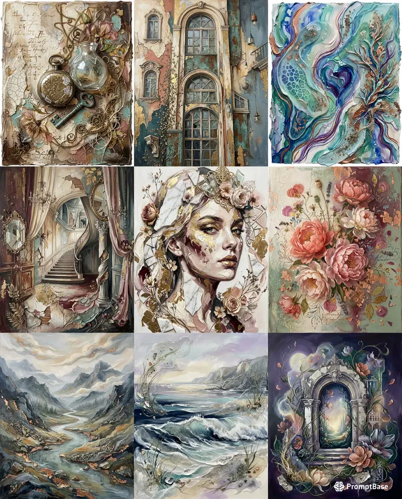 Surreal Mixed Media Fine Art