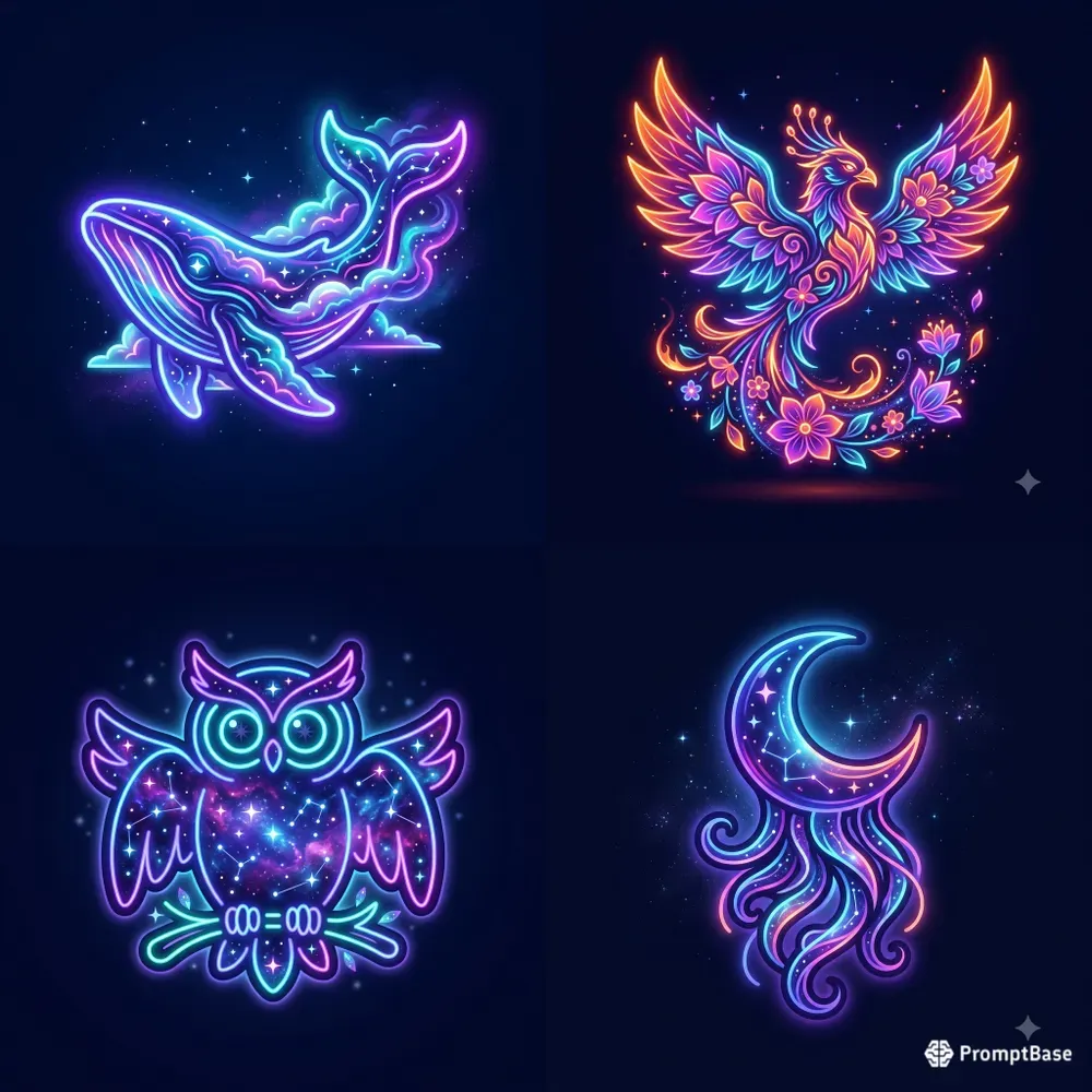 Neon Dream Fusion Icons