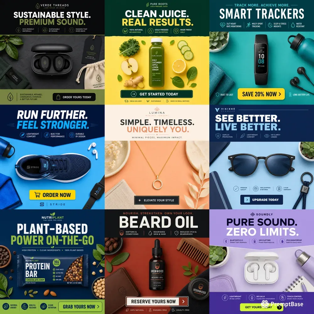 Modern Facebook Ad Post Designs