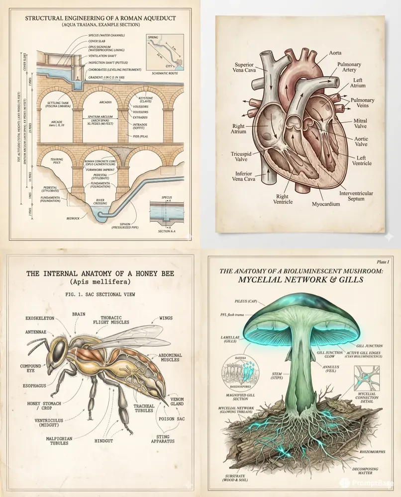 Vintage Scientific Diagrams