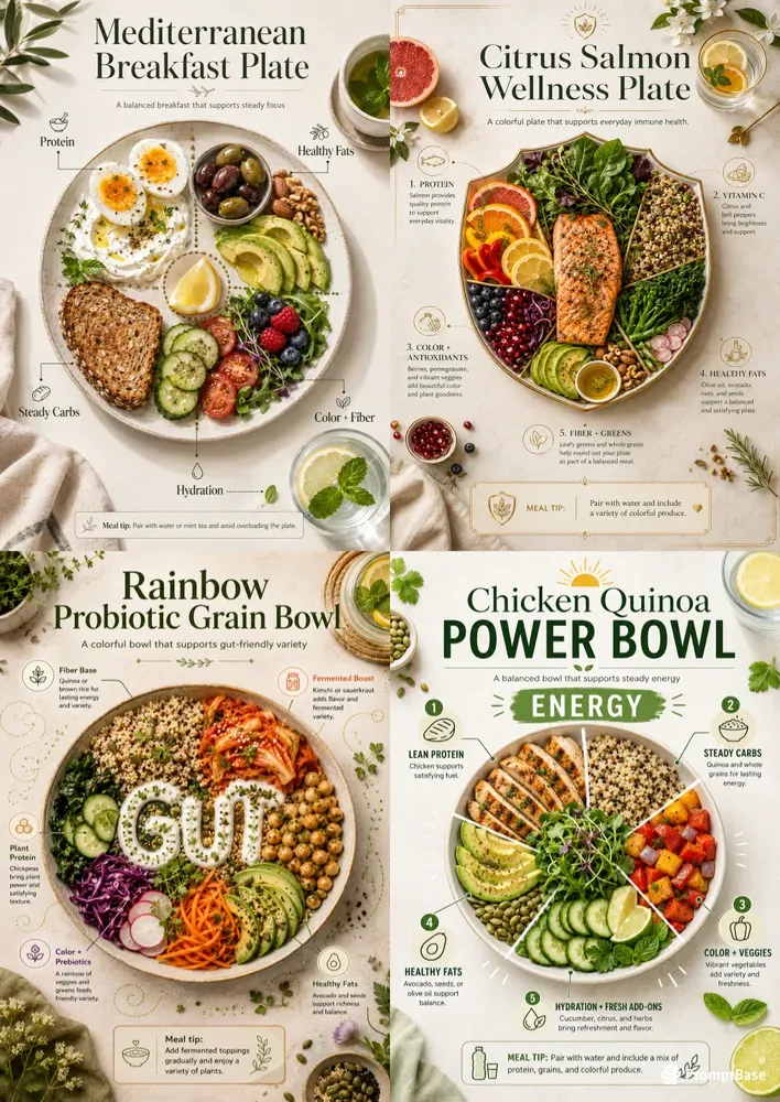 Functional Food Plate Atlases