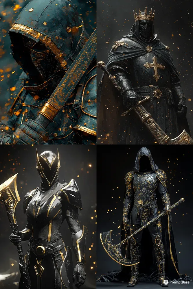 Onyx Gold Executioner Cyberpunks