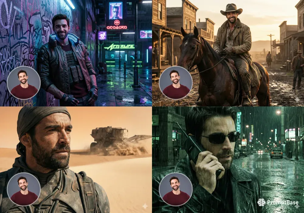 Cinematic Insert Yourself Characters