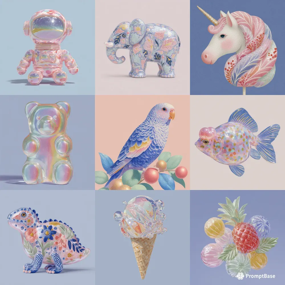 Candy Pop Toy Collectible Art