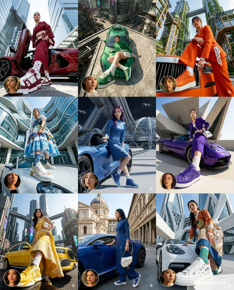Ultrareal Car Ad Custom Brands Faces