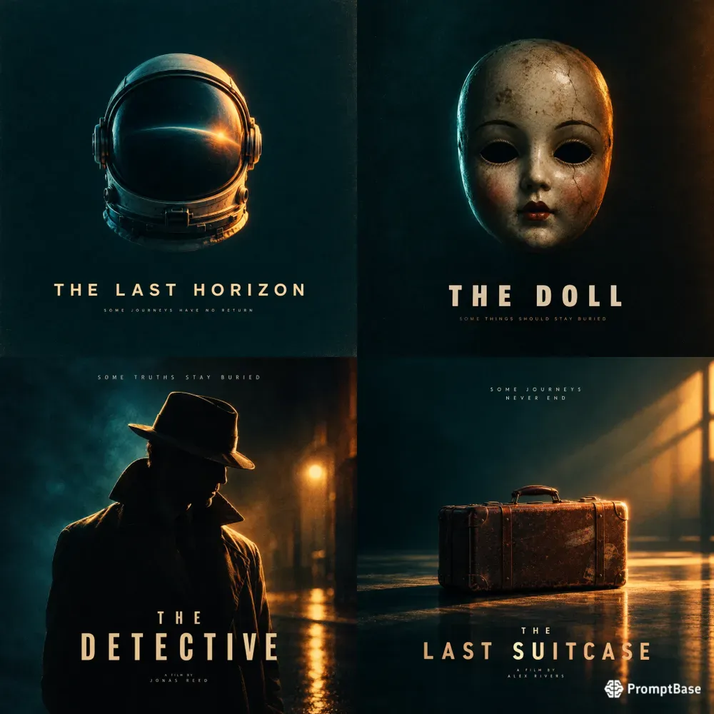 Free Clean Minimal Movie Posters