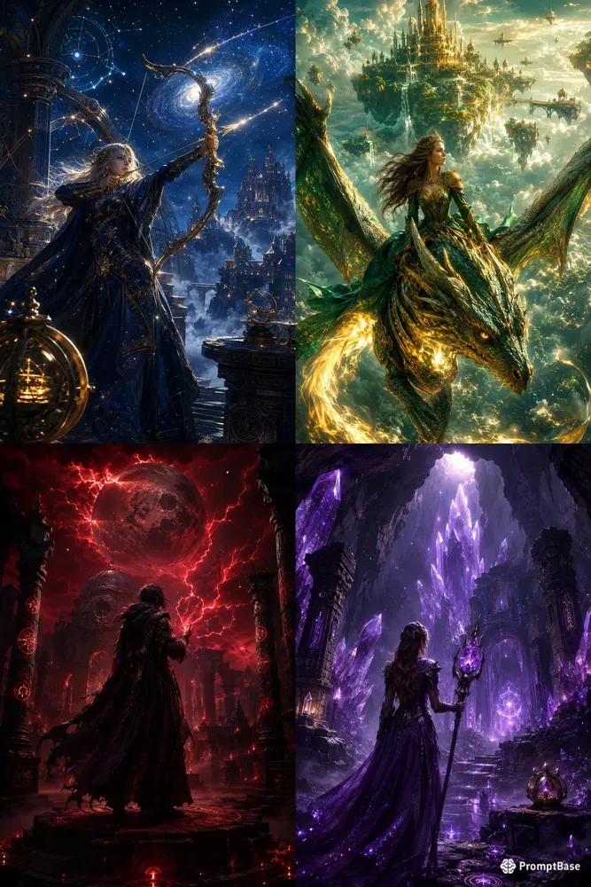Young Adult Fantasy Book Cover Generator