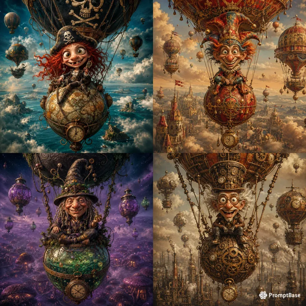 Sky Riders Art